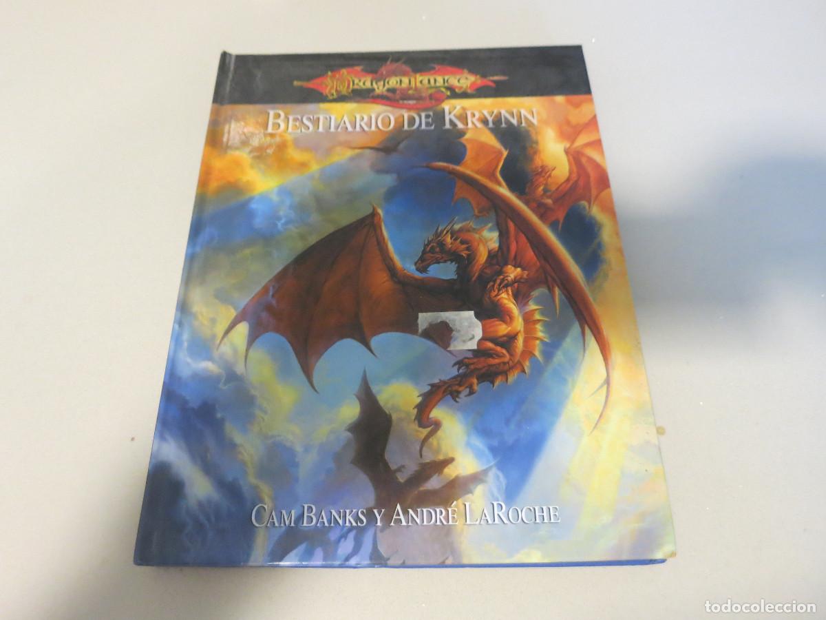 Libros de segunda mano: BESTIARIO KRYNN DRAGONLANCE CAM BANKS ANDRE LAROCHE