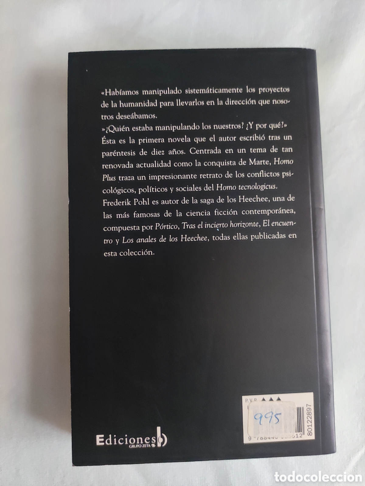 Libros de segunda mano: Homo plus de Frederik Pohl - Foto 2