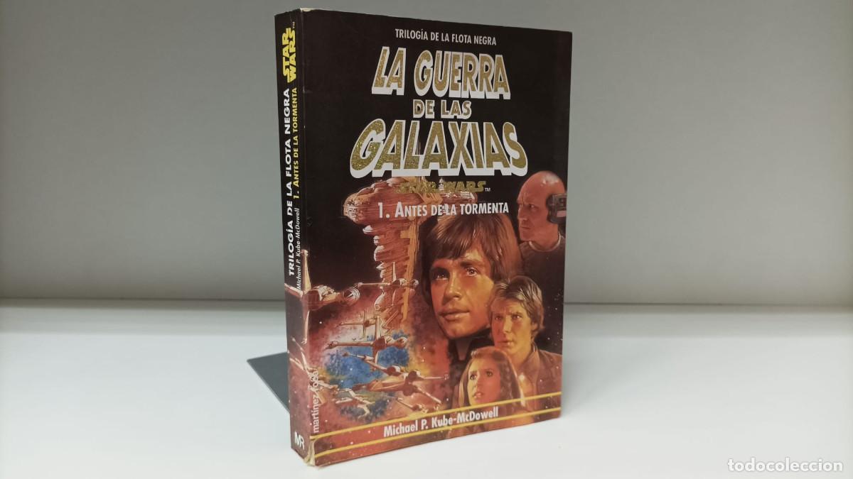Libri di seconda mano: Guerra Galaxias/Star Wars Trilog&iacute;a de la flota negra 1.Antes de la tormenta M.P.Kube-McDowell MR1996