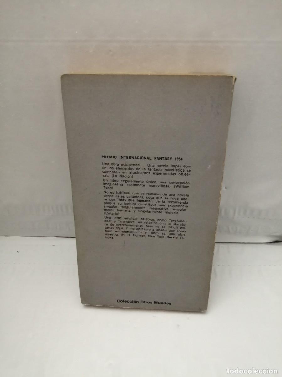 Libros de segunda mano: M&aacute;s que humano - Foto 2