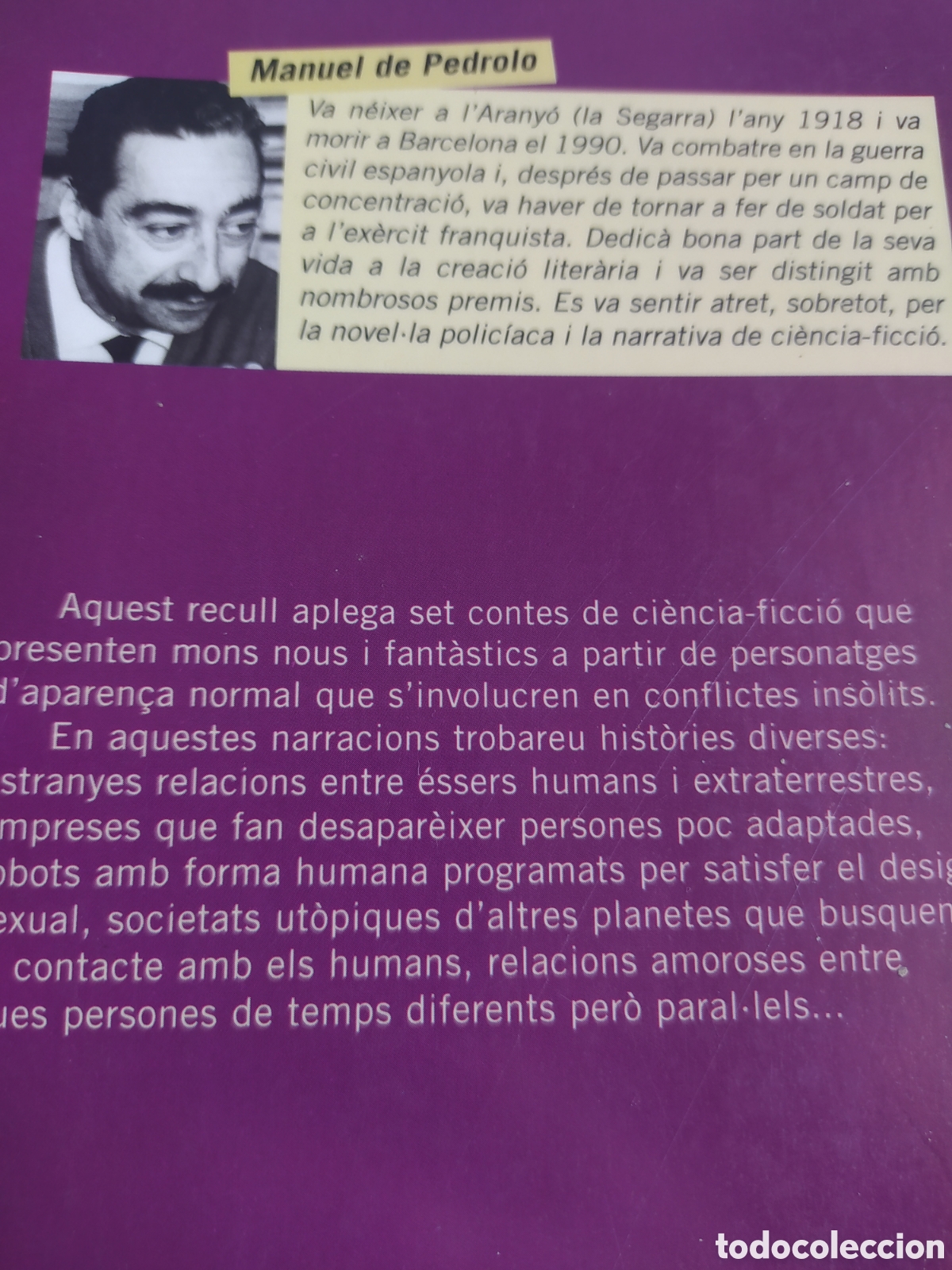 Libros de segunda mano: Trajecte final - Manuel de pedrolo - Foto 4