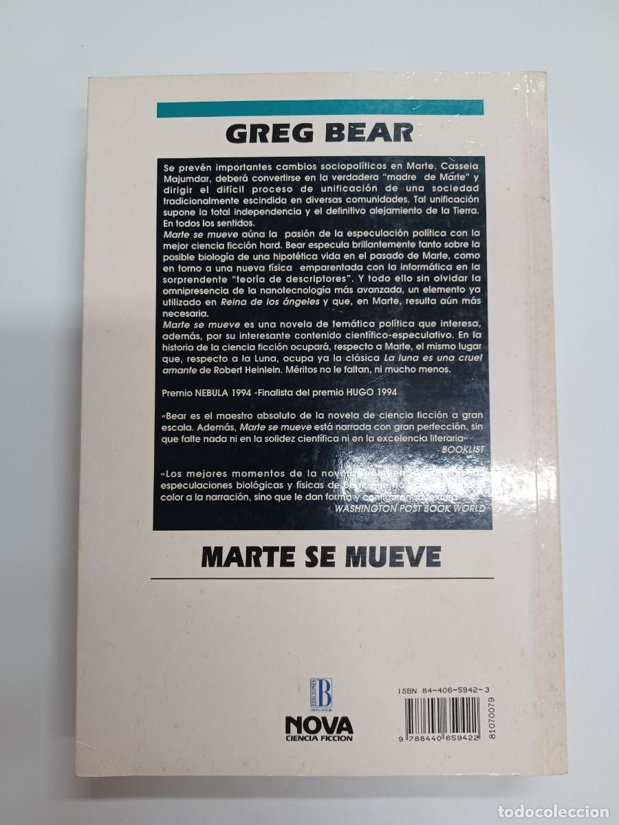 Libros de segunda mano: BEAR, GREG. MARTE SE MUEVE - Foto 2