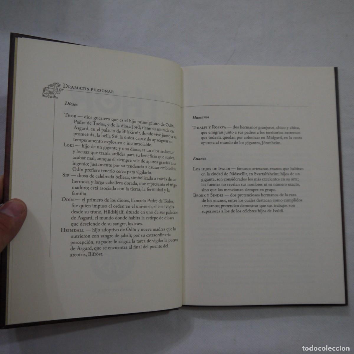 Libros de segunda mano: SAGA DE THOR I. THOR Y EL PODER DE MJ&Ouml;LNIR - GREDOS - 2019 - Foto 4