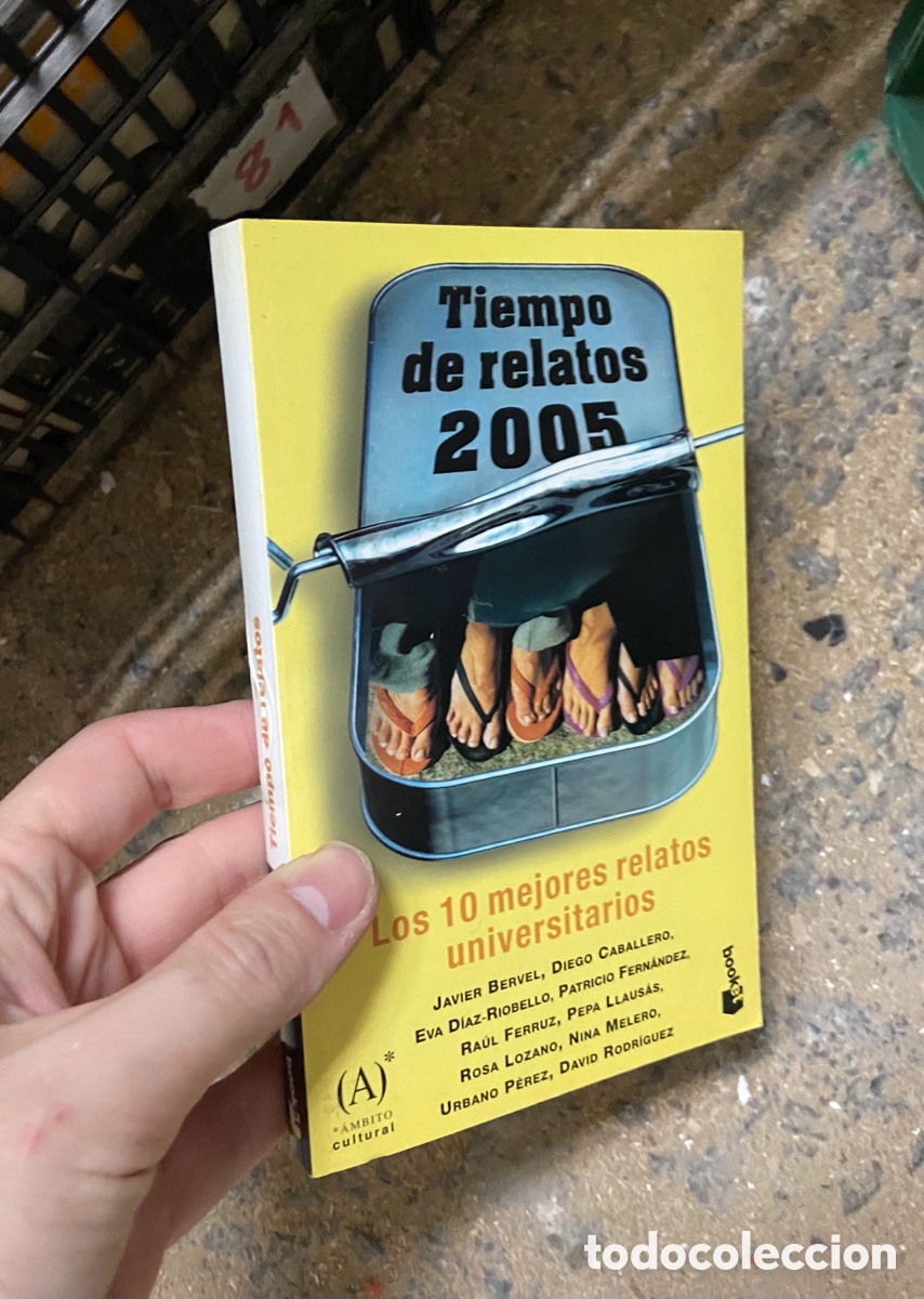 Libros de segunda mano: Caja81 Tiempo de relatos 2005, Los 10 mejores relatos universitarios, austral
