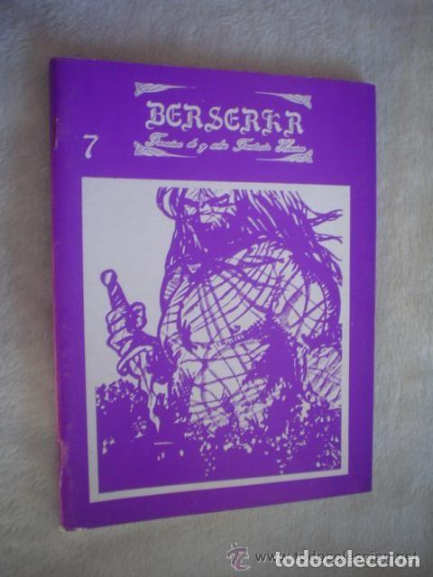 Libros de segunda mano: BERSERKR N&ordm; 7 - FANZINE DE Y SOBRE FANTAS&Iacute;A HEROICA