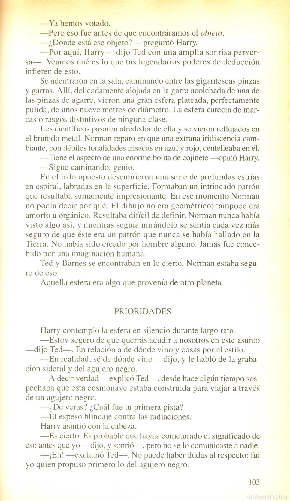 Libros de segunda mano: Esfera - Crichton, Michael - Foto 3