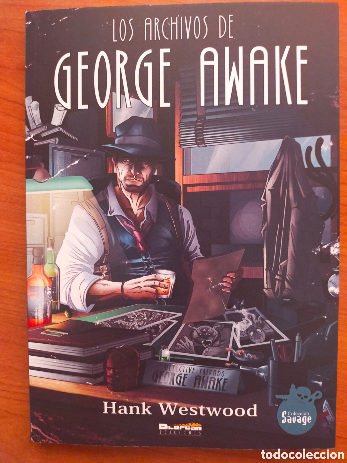 Libros de segunda mano: LOS ARCHIVOS DE GEORGE AWAKE (Hank Westwood) Dlorean Ediciones
