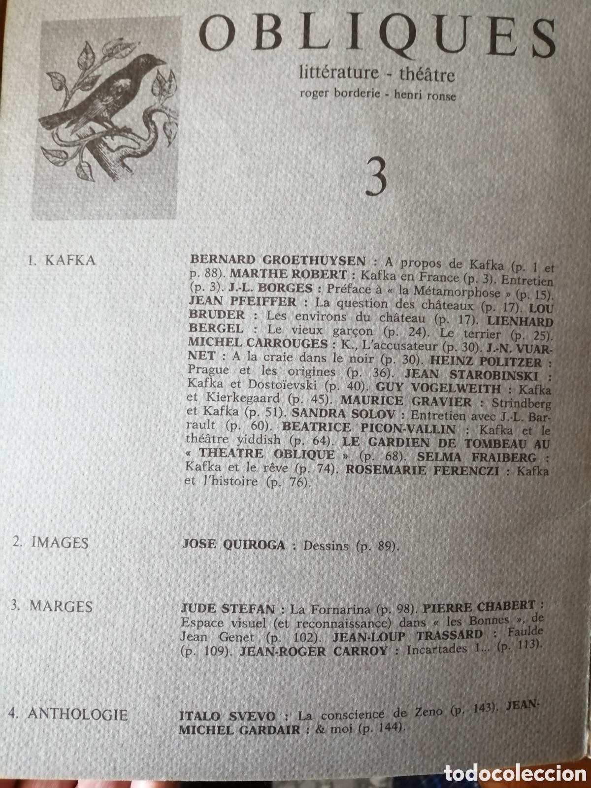 Libros de segunda mano: Kafka. Obliques. - Foto 2