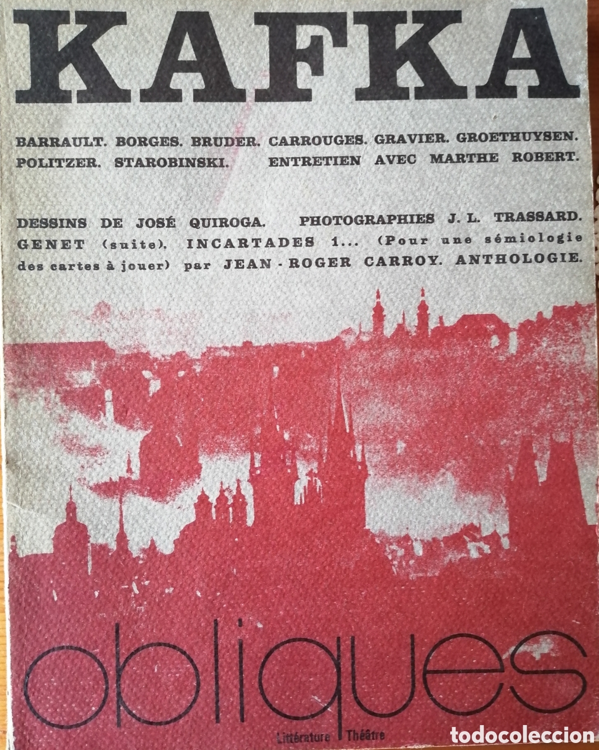 Libros de segunda mano: Kafka. Obliques. - Foto 1