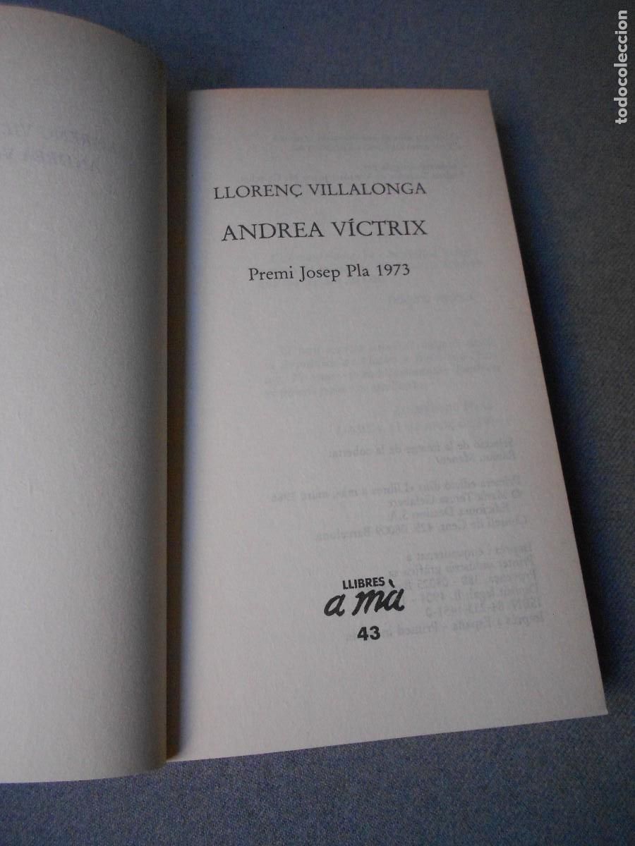 Libros de segunda mano: ANDREA VICTRIX - Foto 2