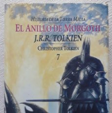 Libros de segunda mano: HISTORIA DE LA TIERRA MEDIA. EL ANILLO DE MORGOTH. J.R R. TOLKIEN. EDITADO POR CHRISTOPHER TOLKIEN.