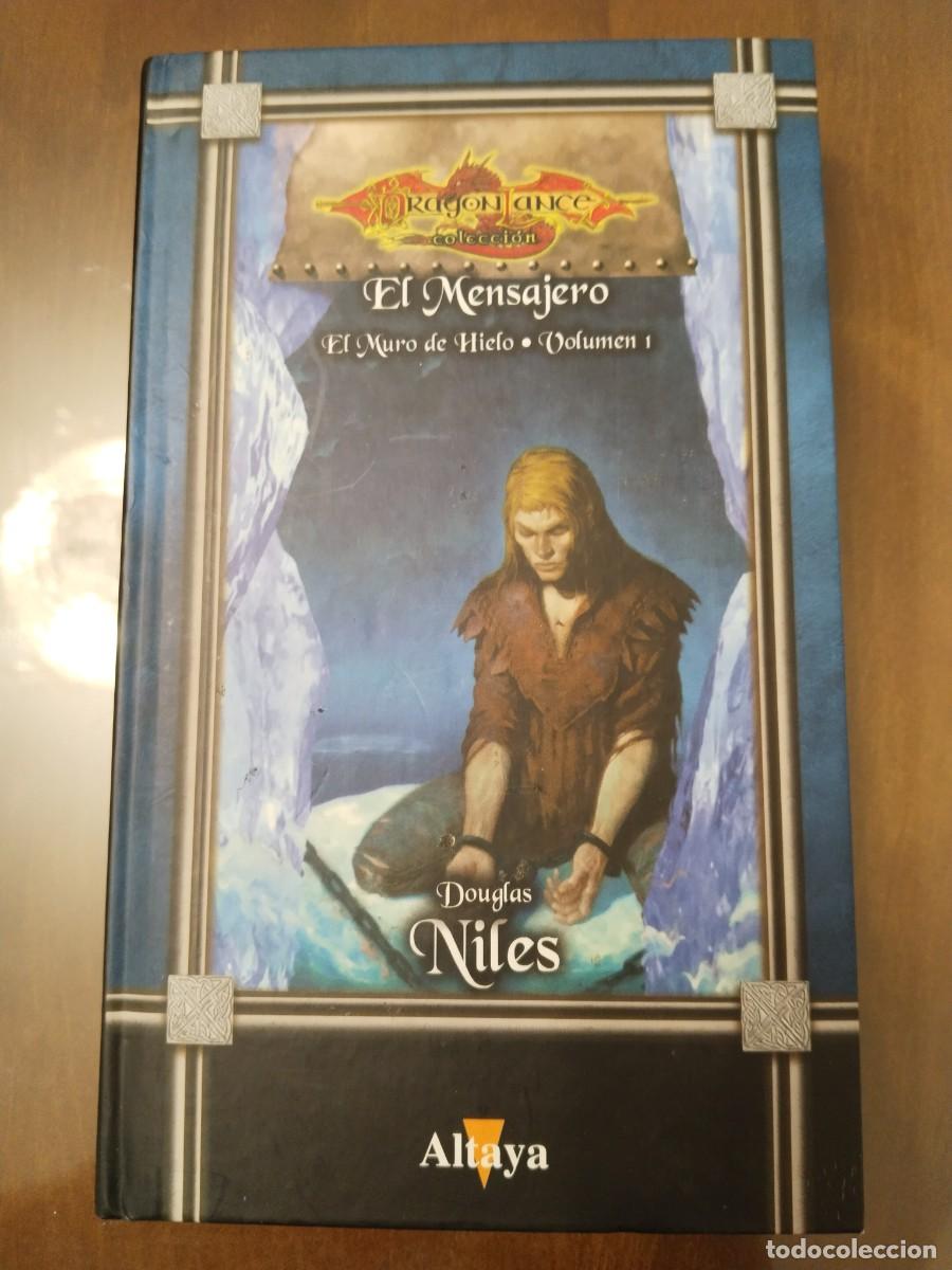 Libros de segunda mano: EL MURO DE HIELO VOL. 1, EL MENSAJERO, DRAGONLANCE, ALTAYA EN TAPA DURA