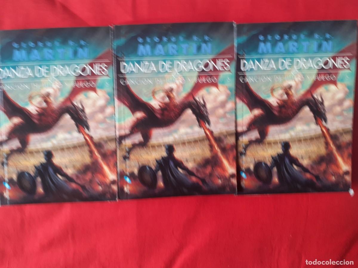 cancion de hielo y fuego 5 - danza de dragones (3 vols. ). George R. R.  Martin.