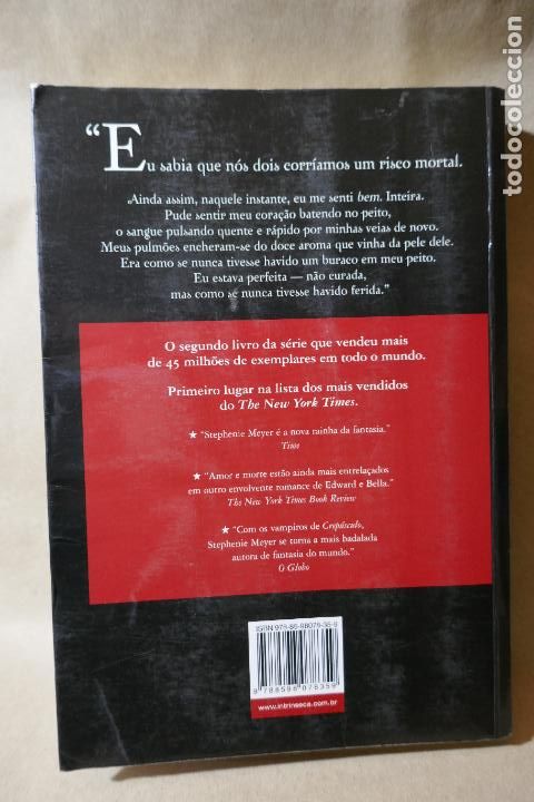 Libros de segunda mano: Lua Nova de Stephenie Meyer (en Portugu&eacute;s) - Foto 15