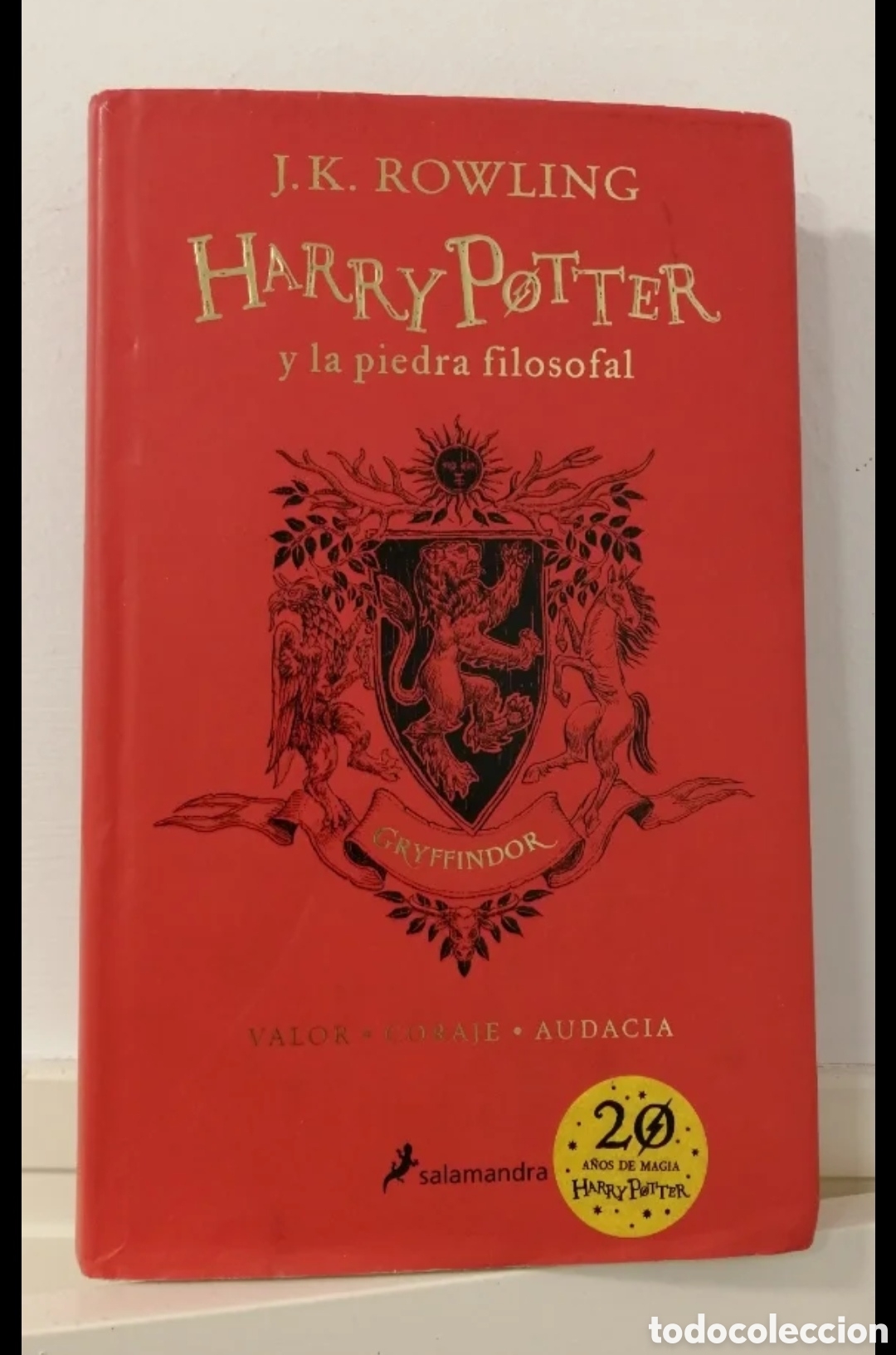 Libros de segunda mano: Harry Potter y la piedra filosofal Edici&oacute;n 20 aniversario Salamandra