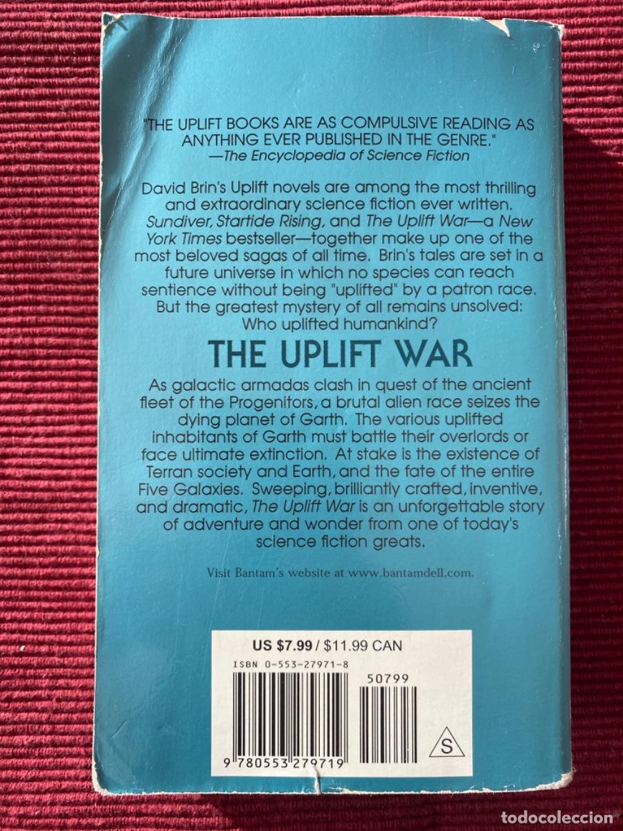 Libros de segunda mano: LIBRO &ldquo;UPLIFT WAR&rdquo; de DAVID BRIN, en ingl&eacute;s - Foto 2
