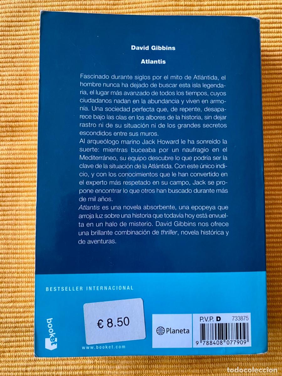 Libros de segunda mano: LIBRO &ldquo;ATLANTIS&rdquo;, de DAVID GIBBINS - Foto 2