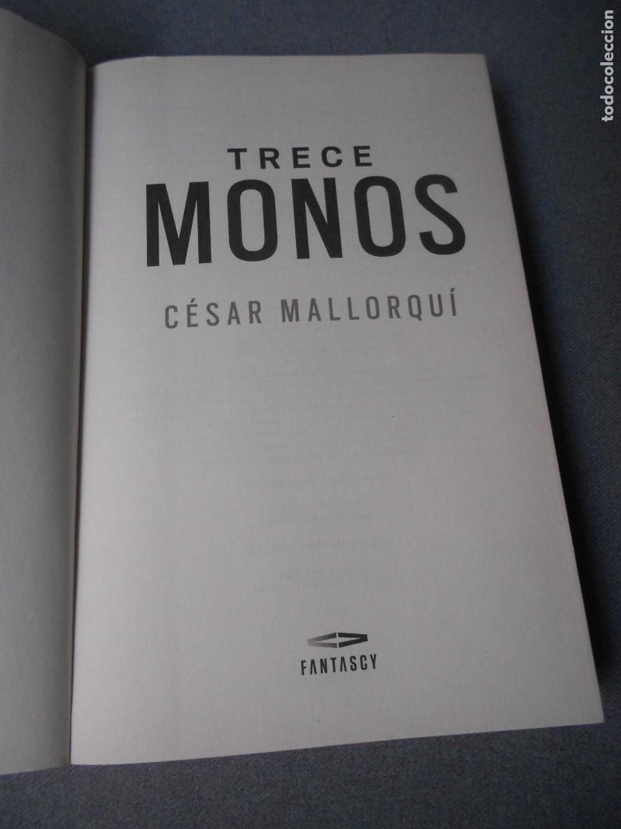 Libros de segunda mano: TRECE MONOS - Foto 3