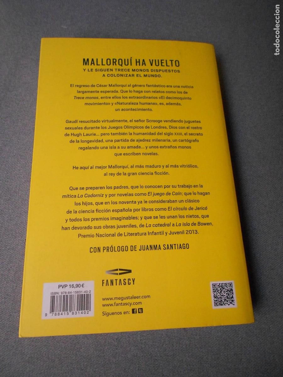 Libros de segunda mano: TRECE MONOS - Foto 5