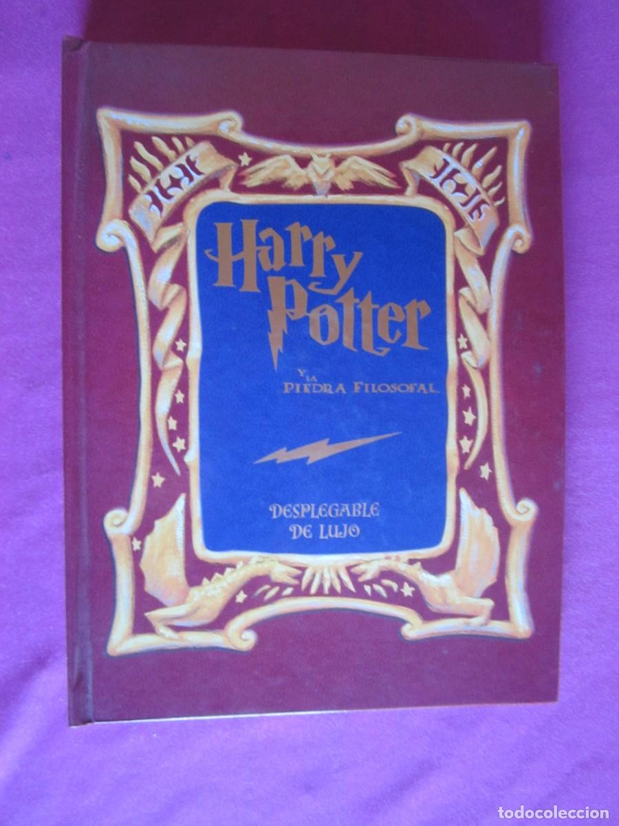 Libros de segunda mano: HARRY POTTER Y LA PIEDRA FILOSOFAL - DESPLEGABLE DE LUJO L22