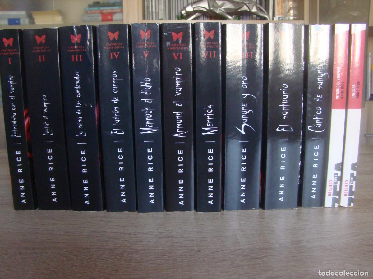 saga crónicas vampíricas de anne rice - Compra venta en todocoleccion