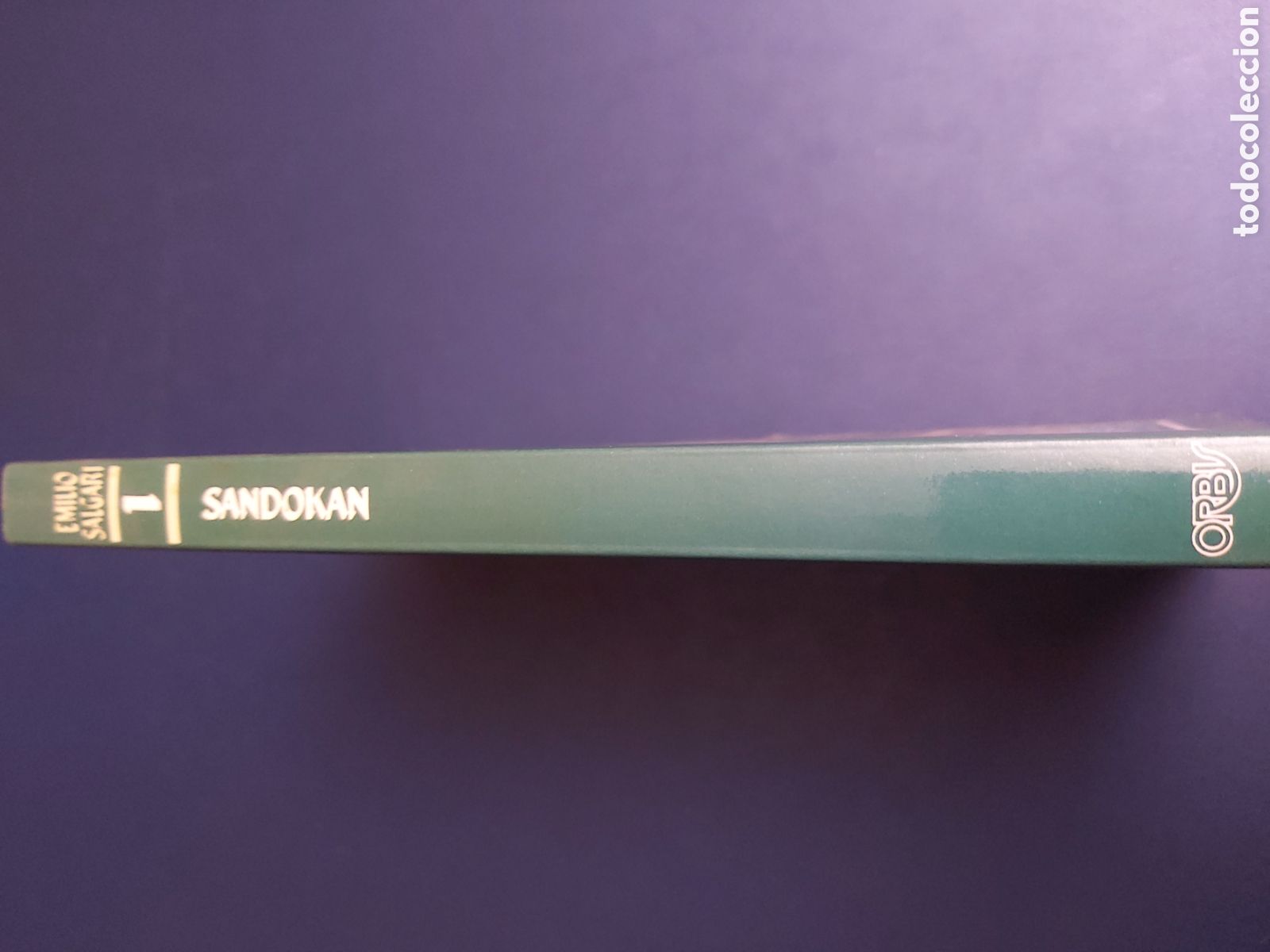 Libros de segunda mano: SANDOKAN $ E. SALGARI $ EDICIONES ORBIS $ 1987 - Foto 2
