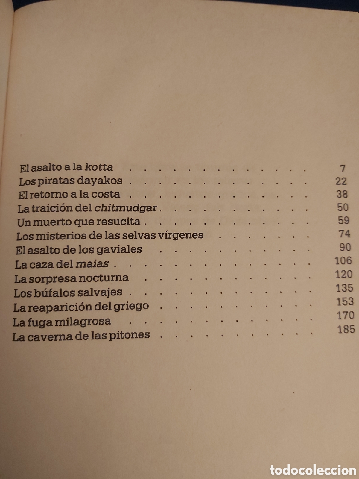 Libros de segunda mano: SANDOKAN $ E. SALGARI $ EDICIONES ORBIS $ 1987 - Foto 7