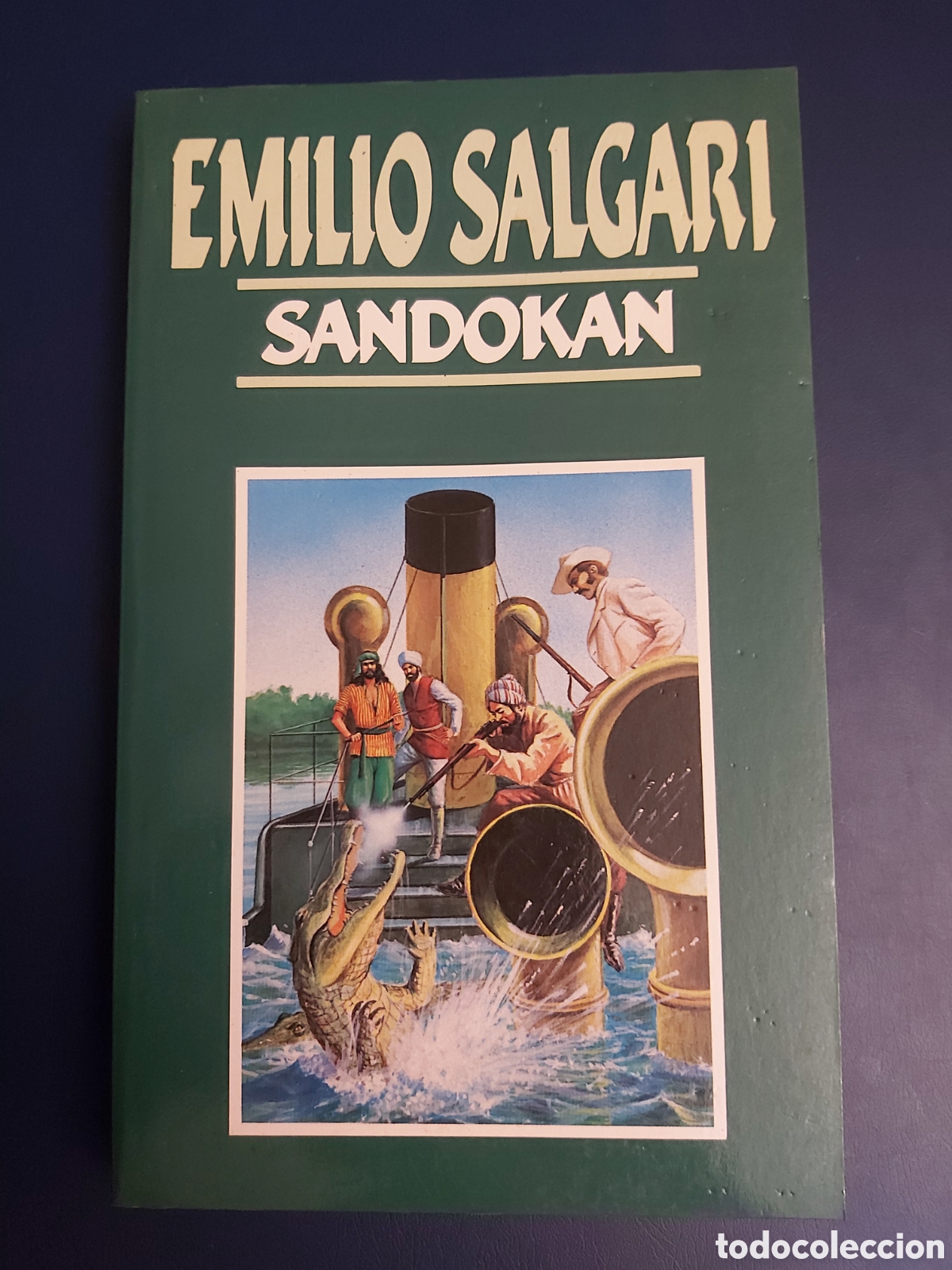 Libros de segunda mano: SANDOKAN $ E. SALGARI $ EDICIONES ORBIS $ 1987 - Foto 1