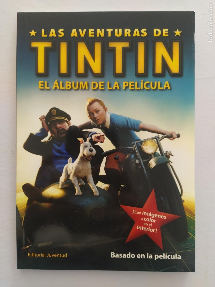 Libros de segunda mano: LAS AVENTURAS DE TINTIN - EL ALBUM DE LA PELICULA - JUVENTUD (6Z*)
