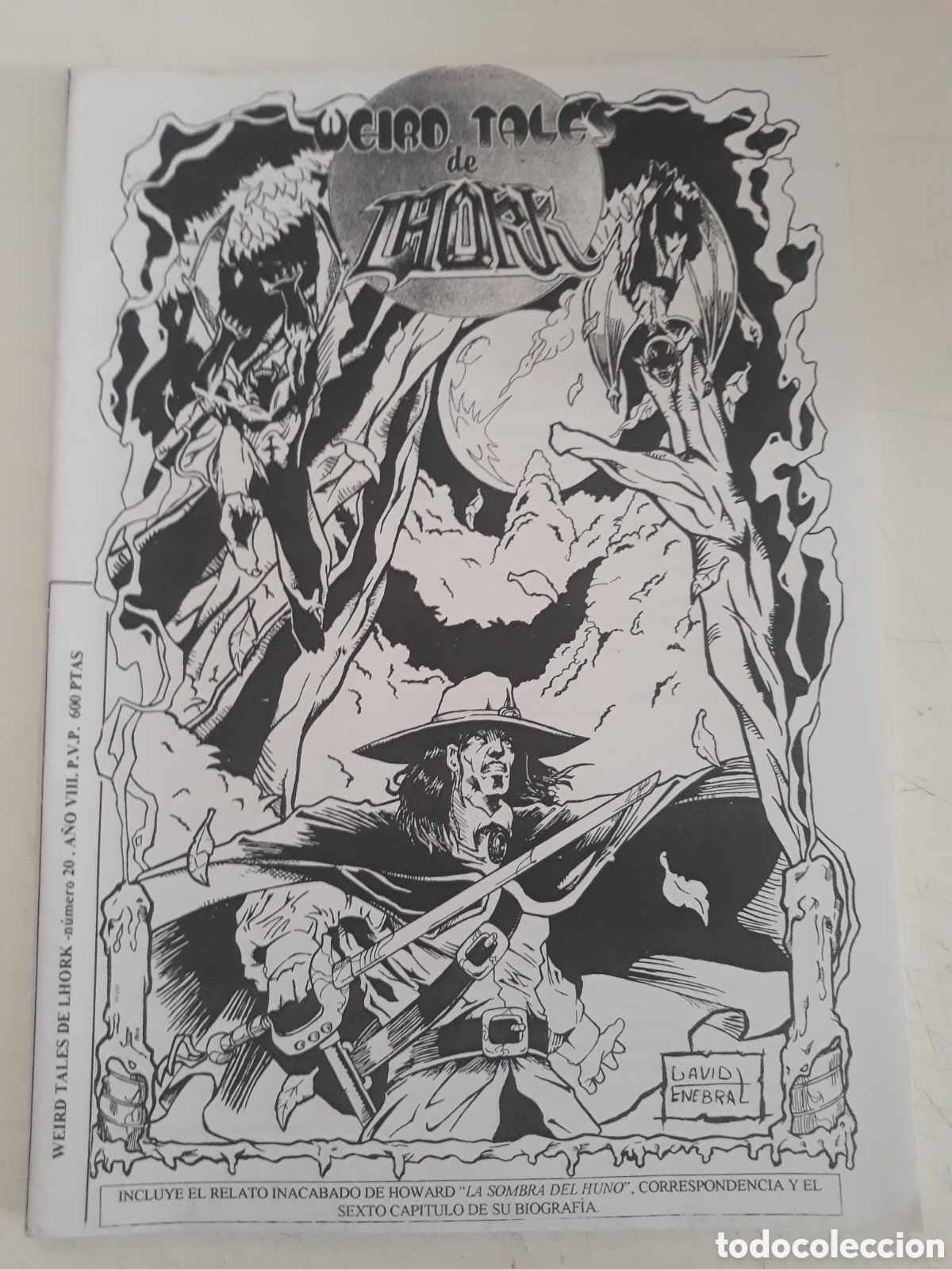 Libros de segunda mano: WEIRD TALES DE LHORK N&ordm; 20 - HIST&Oacute;RICO FANZINE DE FANTAS&Iacute;A