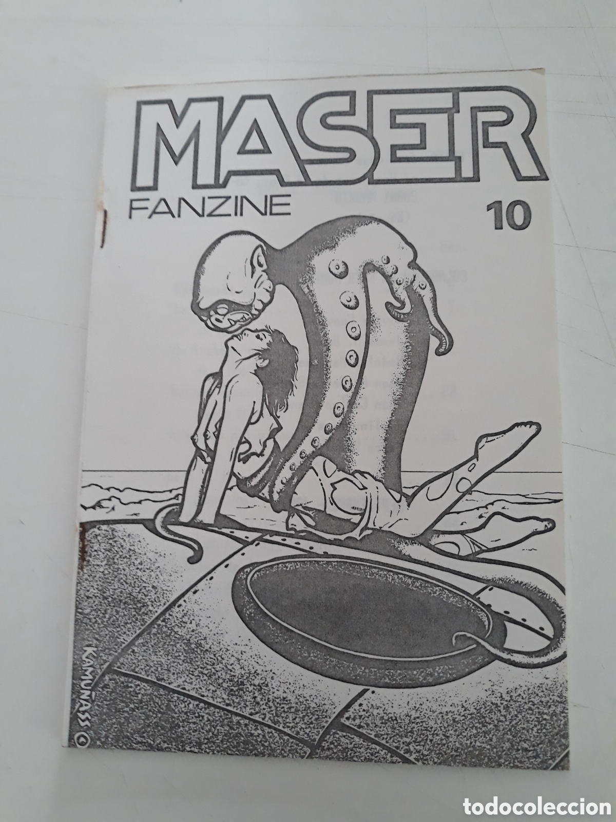 Libros de segunda mano: MASER FANZINE N&ordm; 10 - CIENCIA FICCI&Oacute;N
