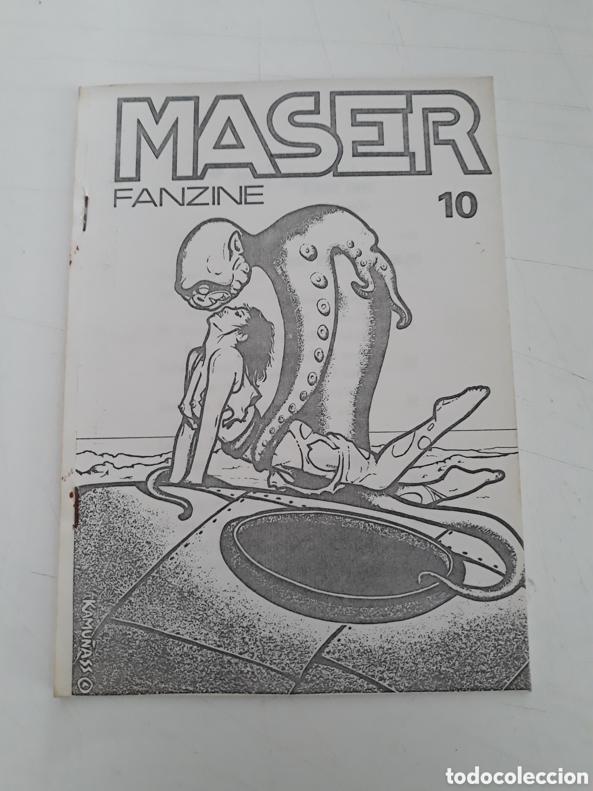 Libros de segunda mano: MASER FANZINE N&ordm; 10 - CIENCIA FICCI&Oacute;N