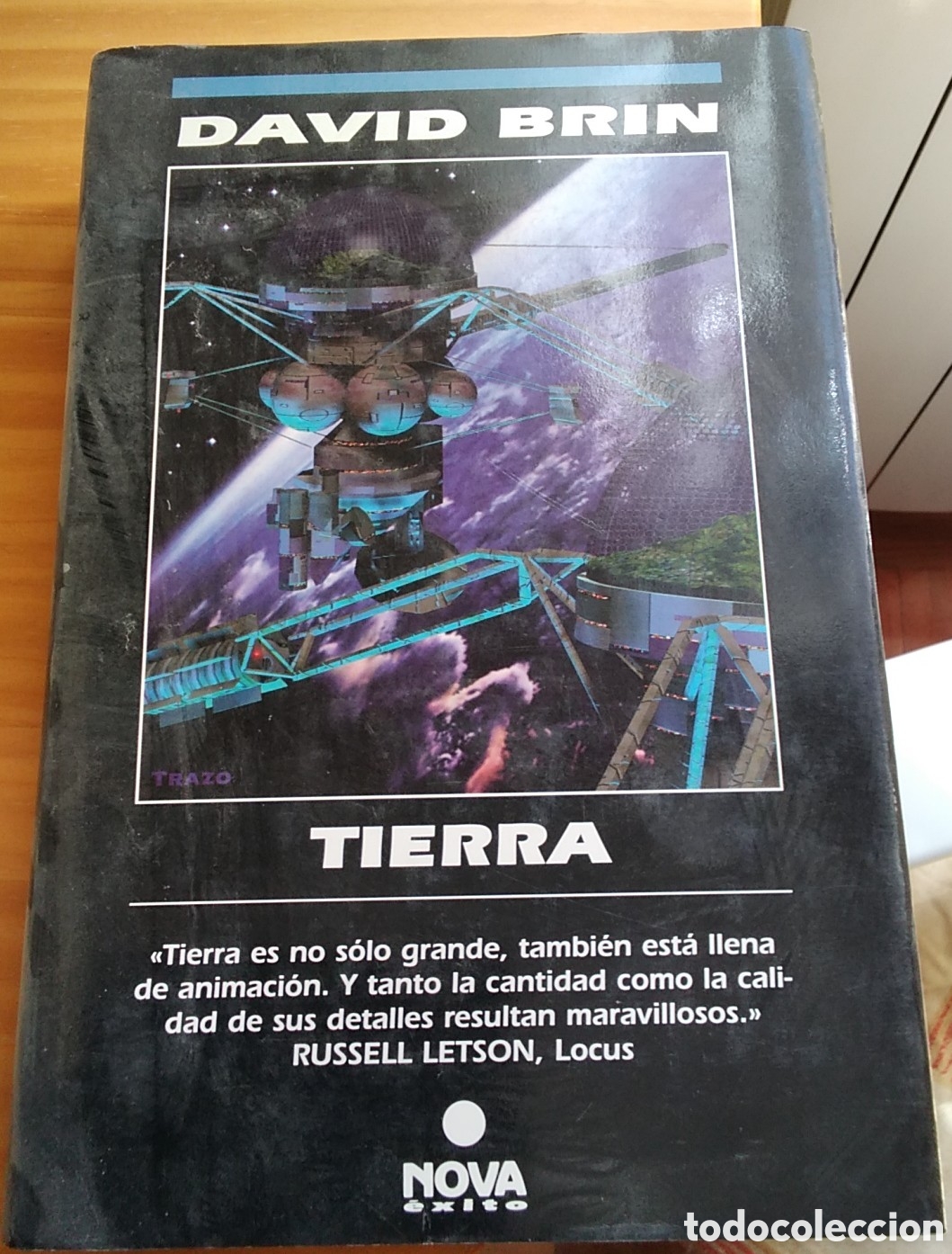 Libri di seconda mano: Tierra libro ficci&oacute;n de David brin a&ntilde;o 1992 edita nova exito