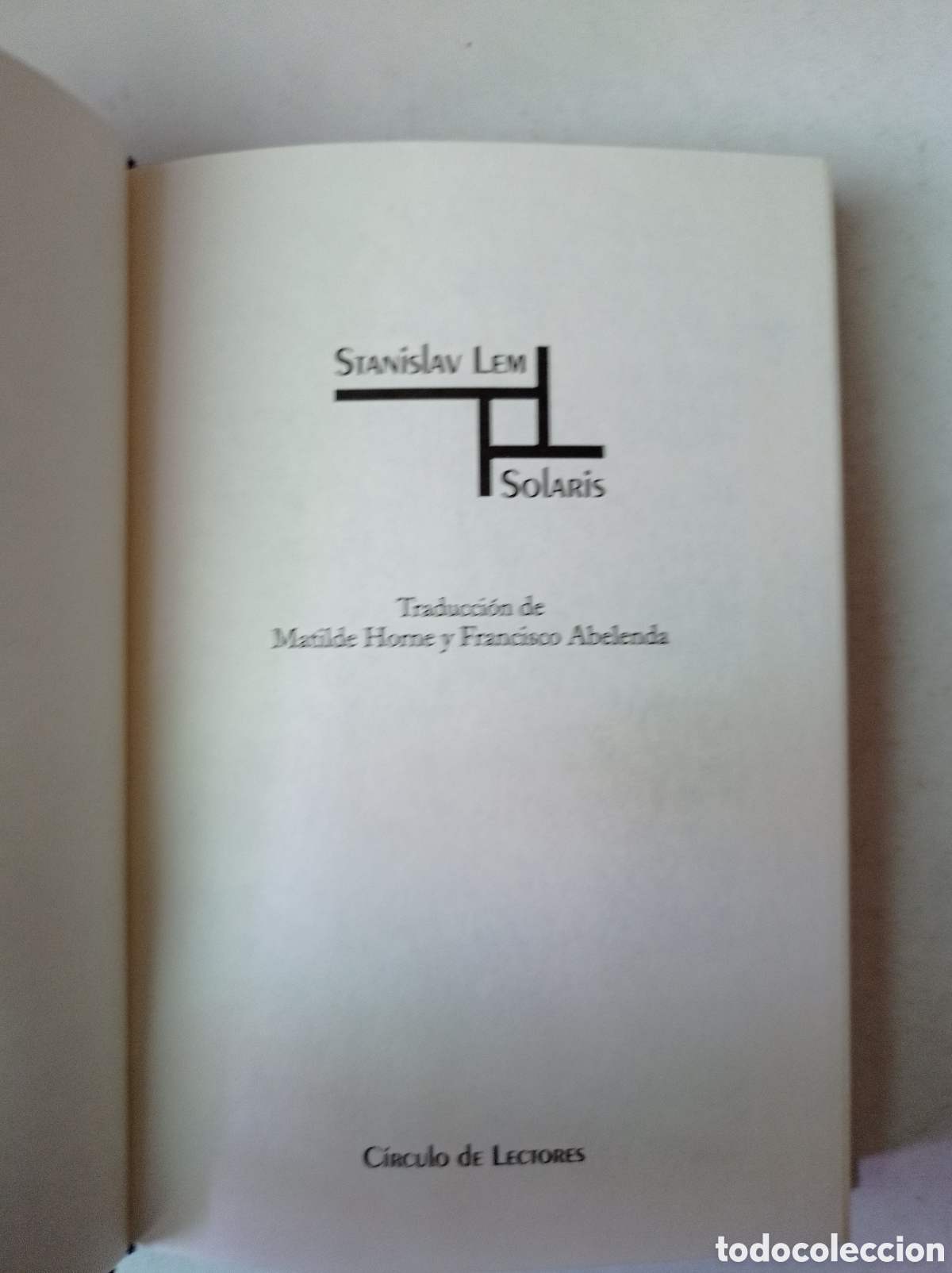 Libros de segunda mano: Solaris. C&iacute;rculo de lectores. - Foto 2