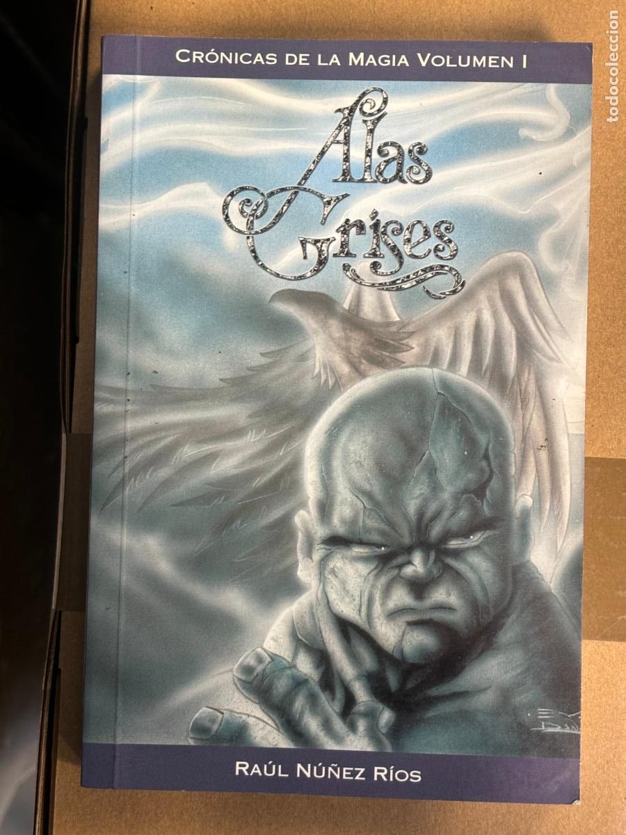 Libros de segunda mano: ALAS GRISES - CR&Oacute;NICAS DE LA MAGIA I, RA&Uacute;L N&Uacute;&Ntilde;EZ R&Iacute;OS, HASTUR, 2.001
