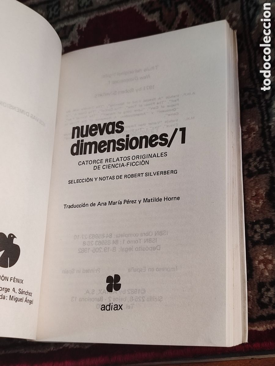 Libros de segunda mano: Nuevas dimensiones Robert Silverberg - Foto 4