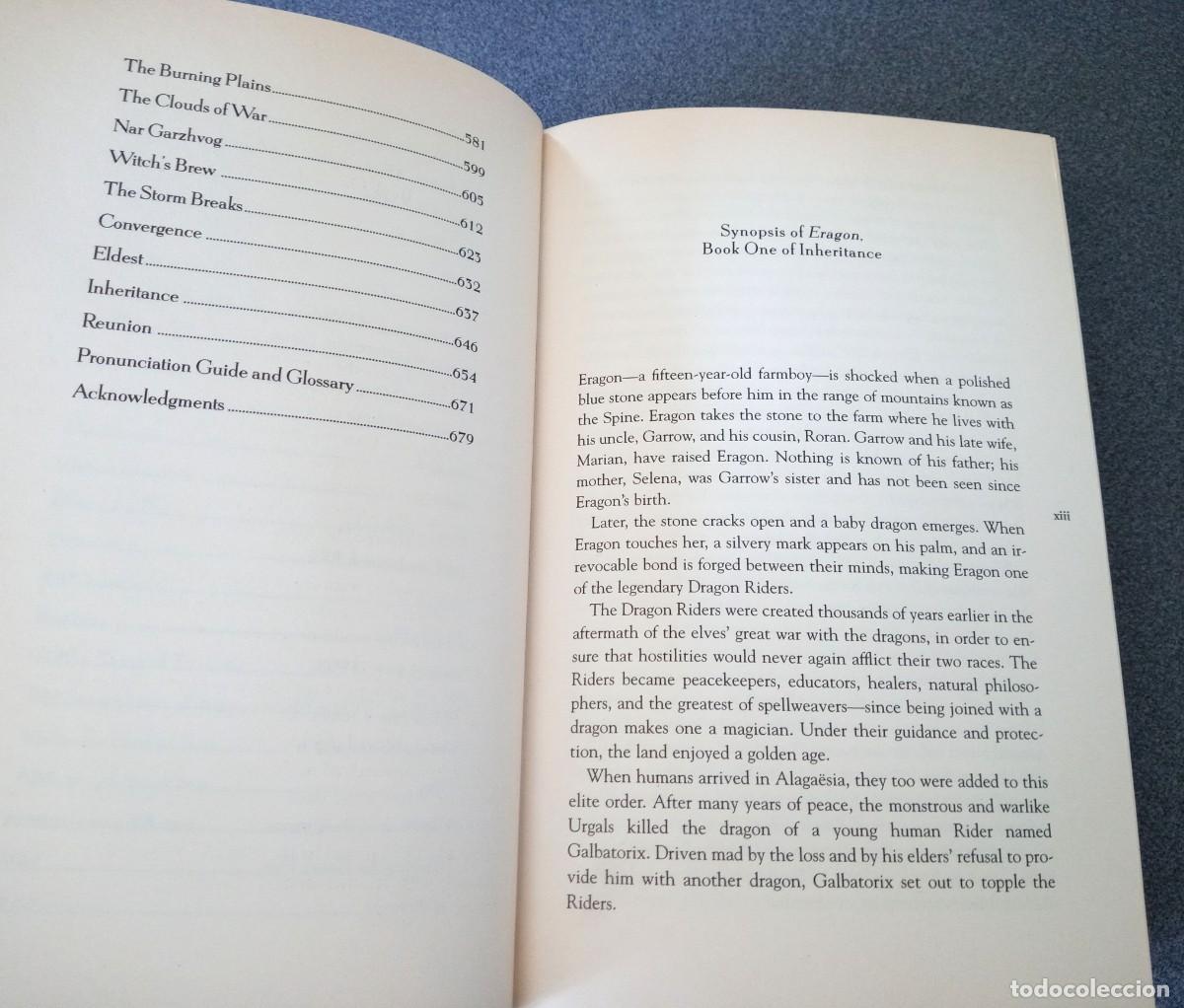 Libros de segunda mano: Eldest Christopher Paolini - Foto 9