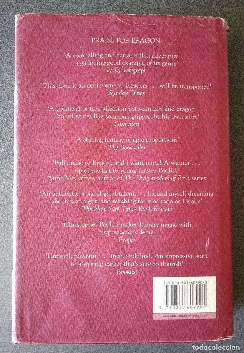 Libros de segunda mano: Eldest Christopher Paolini - Foto 12
