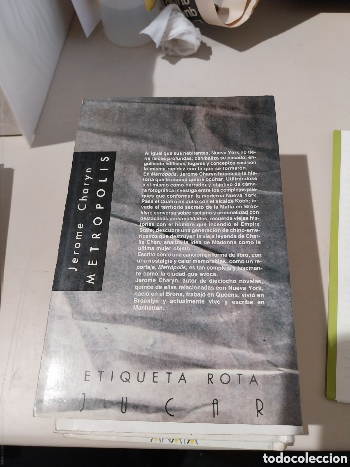 Libros de segunda mano: Metropolis, de Jerome Charyn - Foto 2