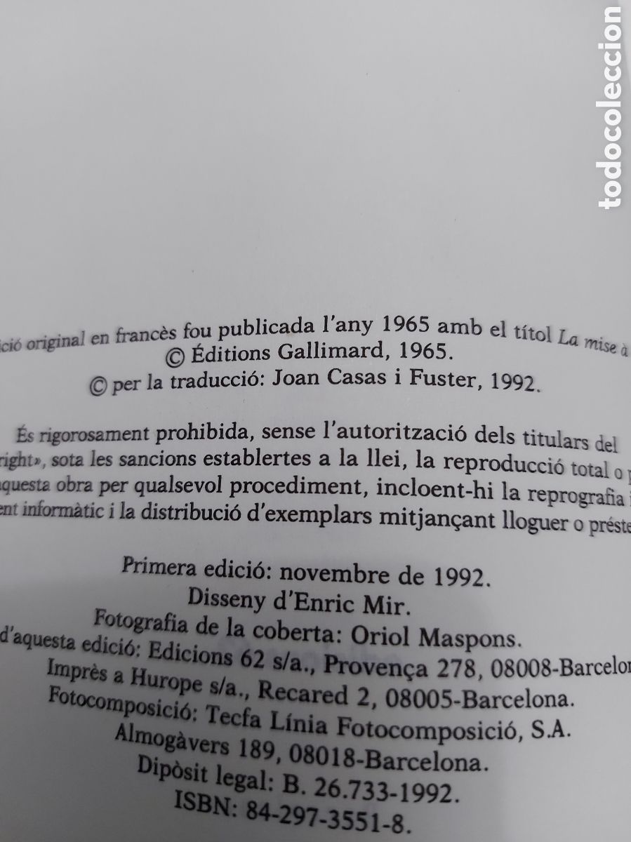 Libros de segunda mano: FINS A LA MORT a&ntilde;o 1992 - Foto 2