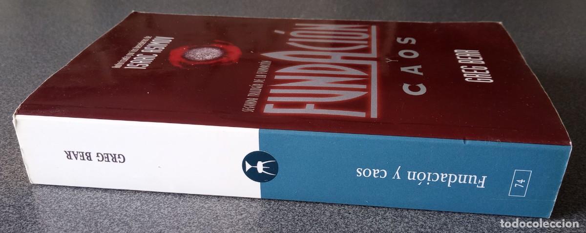 Libros de segunda mano: Fundaci&oacute;n Y Caos Greg Bear - Foto 2