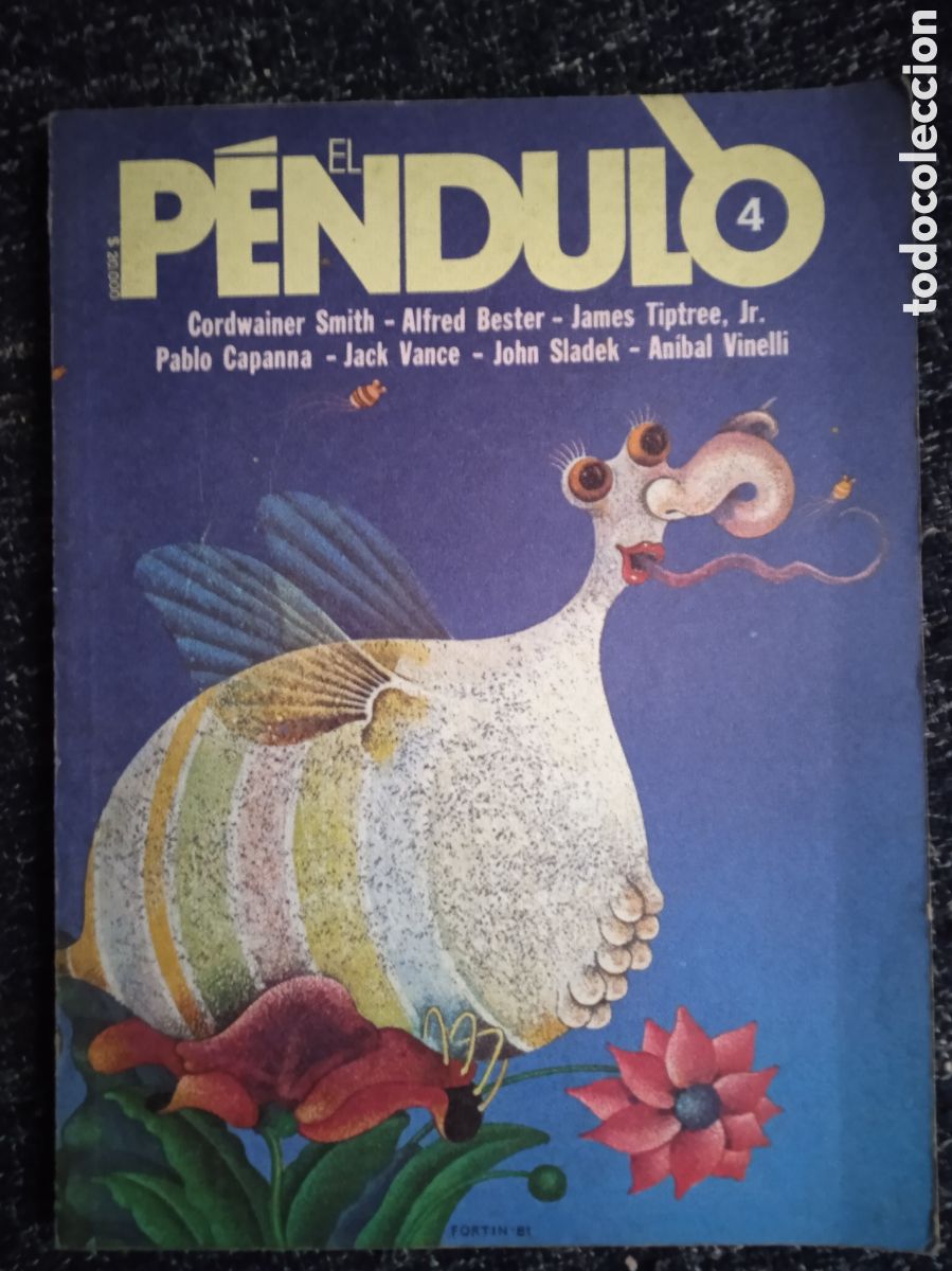 Second hand books: EL PENDULO N&ordm; 4 REVISTA DE CIENCIA FICCION -ED. LA URRACA A&Ntilde;OS 80