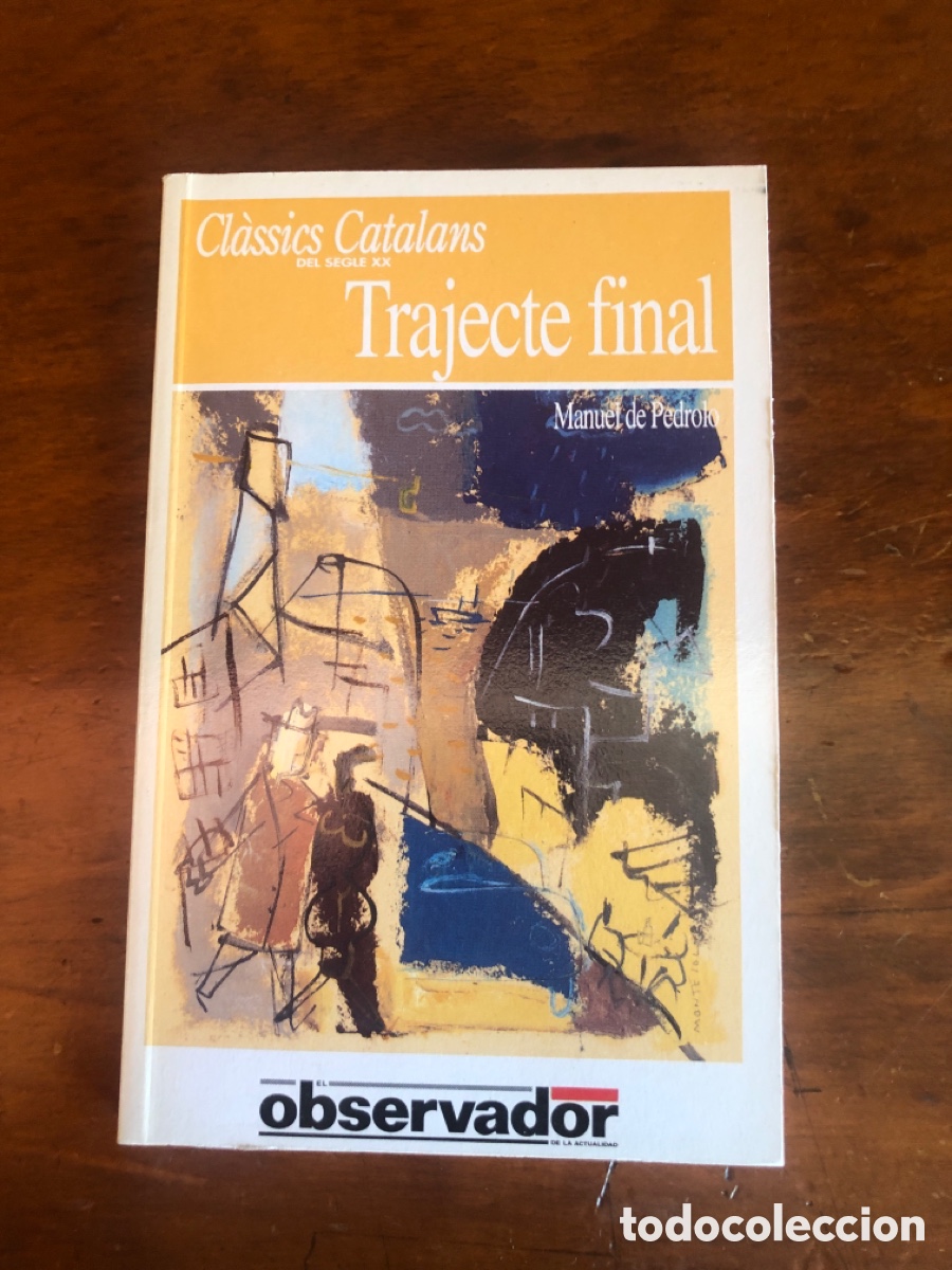 Libros de segunda mano: Trajecte final Manuel de pedrolo - Foto 1