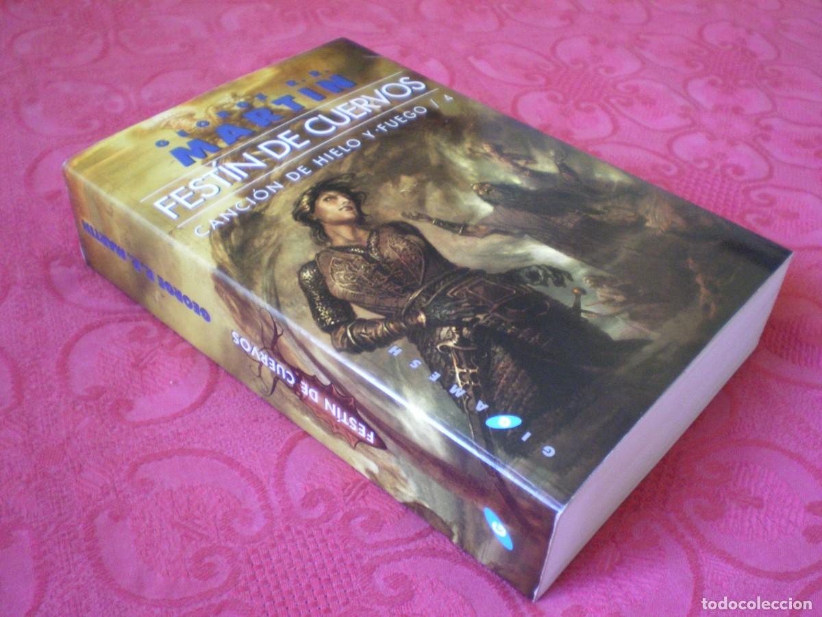 Libros de segunda mano: FEST&Iacute;N DE CUERVOS. GEORGE R.R. MARTIN. GIGAMESH.