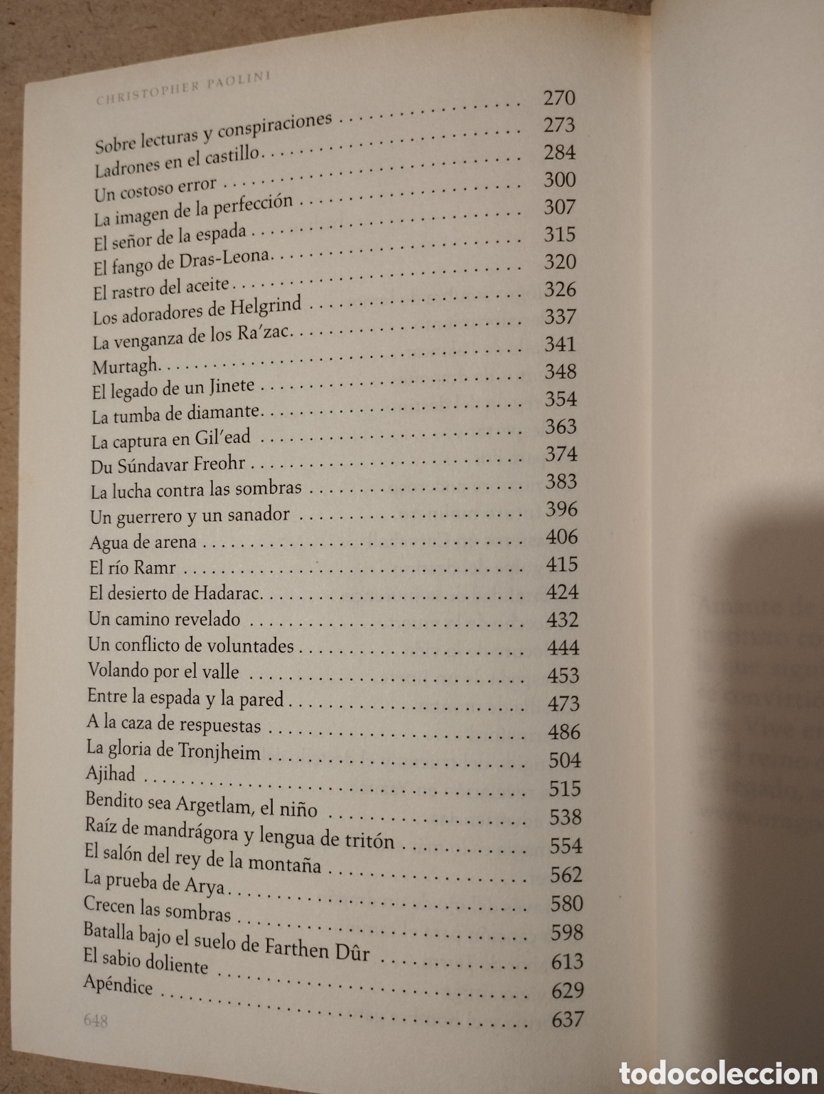 Libros de segunda mano: ERAGON (CHRISTOPHER PAOLINI) - Foto 5