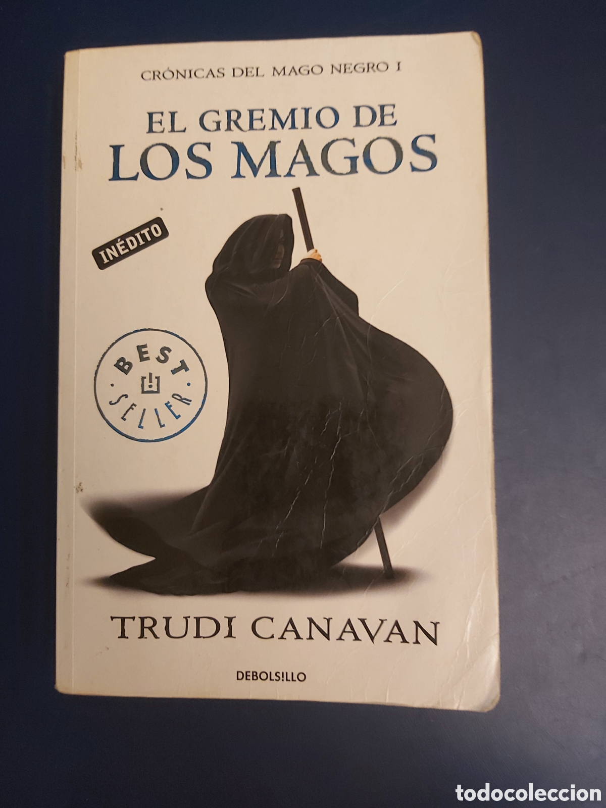 Libros de segunda mano: QUELA LIBRO. EL GREMIO DE LOS MAGOS CR&Oacute;NICAS DEL MAGO NEGRO I TRUDI CANACAN DEBOLSILLO PRIMERA EDICI