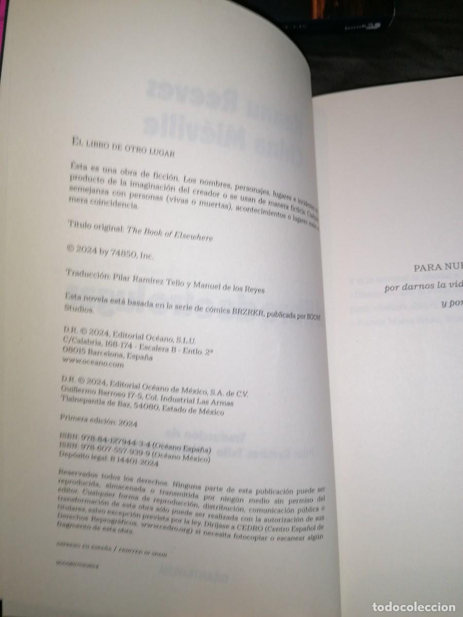 Libros de segunda mano: El libro de otro lugar - Foto 4