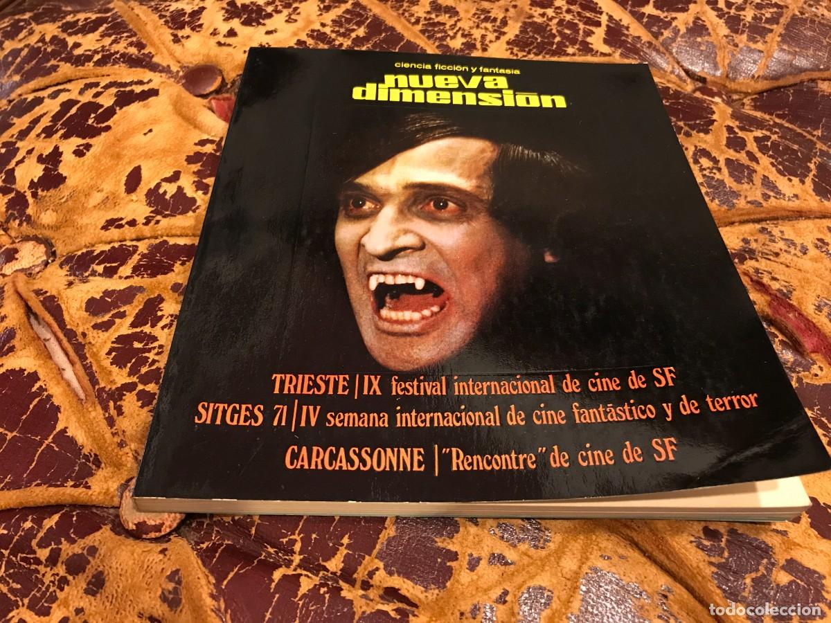 Libros de segunda mano: CIENCIA FICCI&Oacute;N. NUEVA DIMENSI&Oacute;N N&ordm; 28. A&Ntilde;O 1972. TRIESTE/ IX FESTIVAL CINE. SITGES... CARCASSONNE