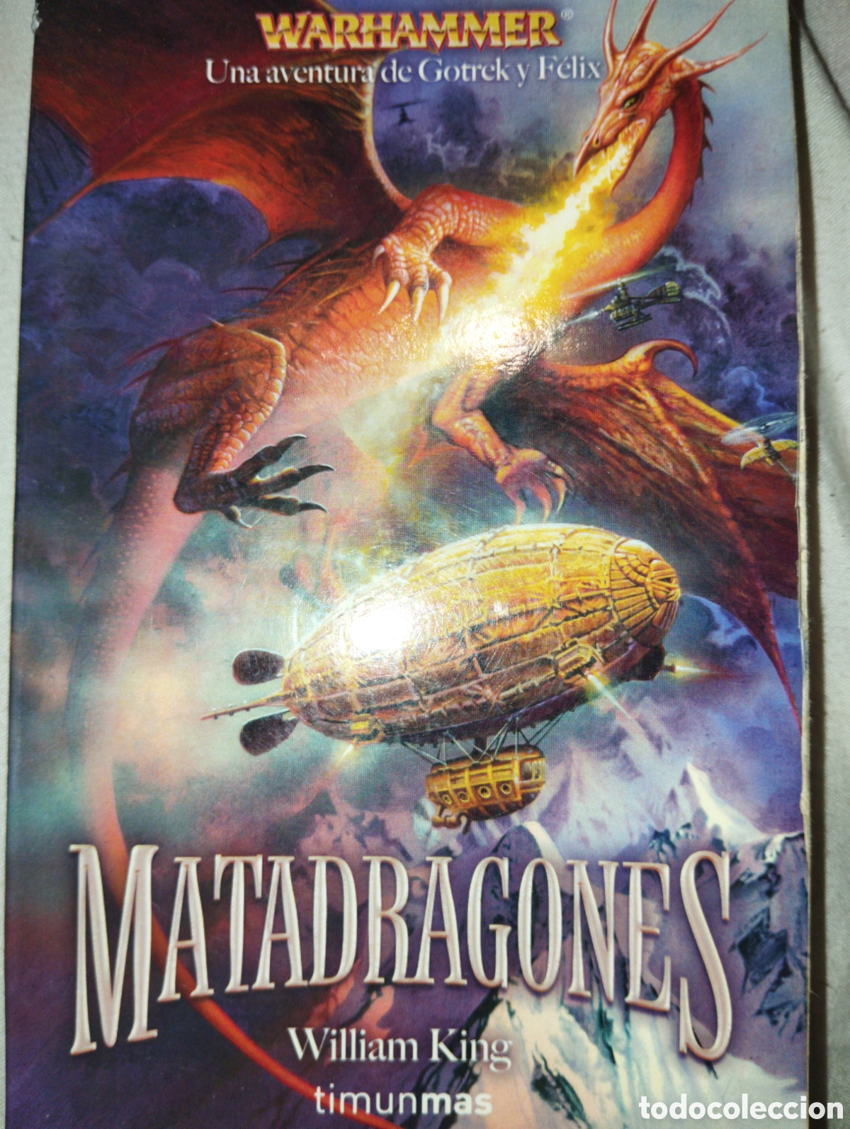 Libros de segunda mano: WARHAMMER. MATADRAGONES. UNA AVENTURA DE DE GOTREK Y FELIX. EDITORIAL TIMUN MAS. A&Ntilde;O 2007. P&Aacute;GINAS 3