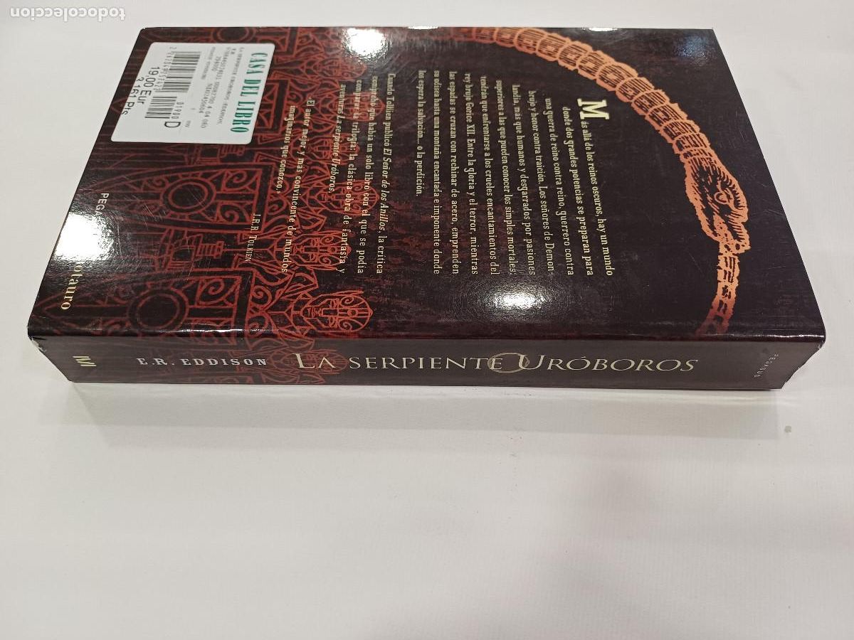 Libros de segunda mano: LA SERPIENTE UROBOROS/E.R.EDDISON. - Foto 3